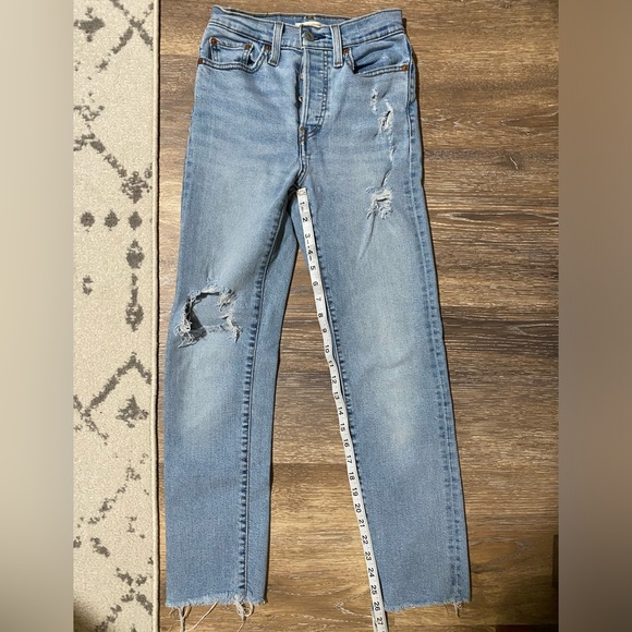 Levi Straight jeans size 24 - Picture 1 of 4